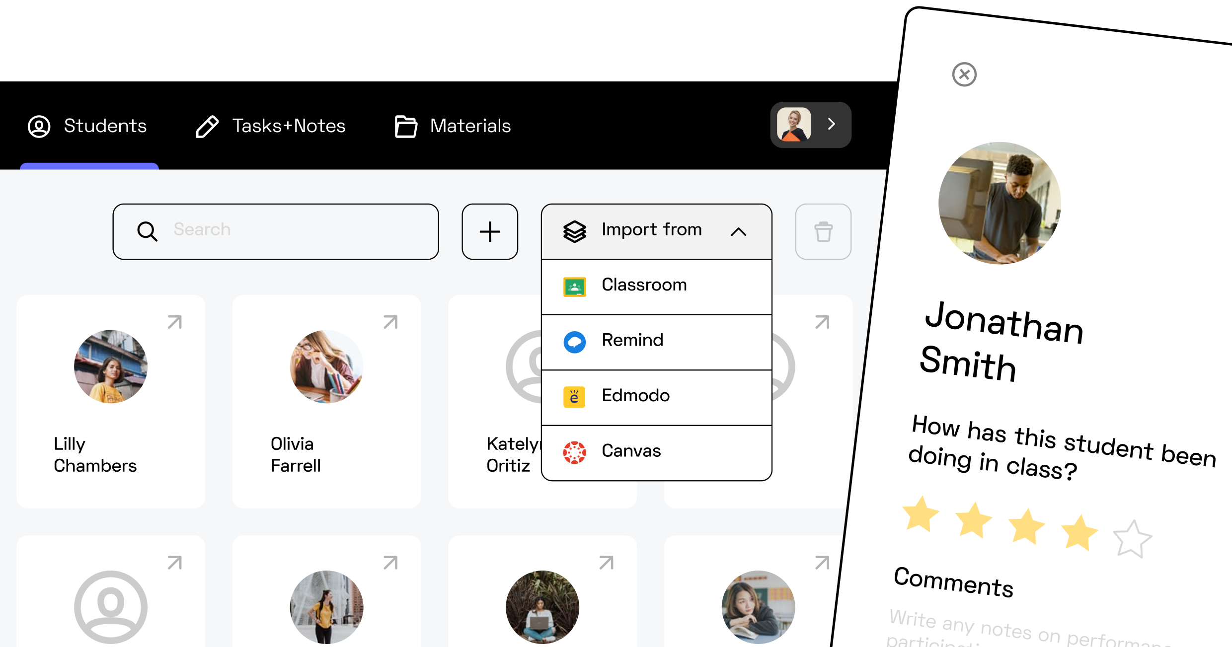 student features